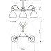 Потолочная люстра Volante 52594 3 Ritter