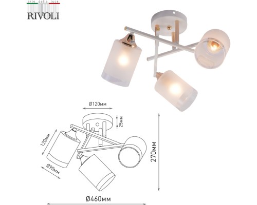 Потолочная люстра Tammy 3162-303 Rivoli