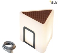 Интерьерная настольная лампа Kenga 1000400 SLV