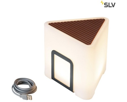 Интерьерная настольная лампа Kenga 1000400 SLV