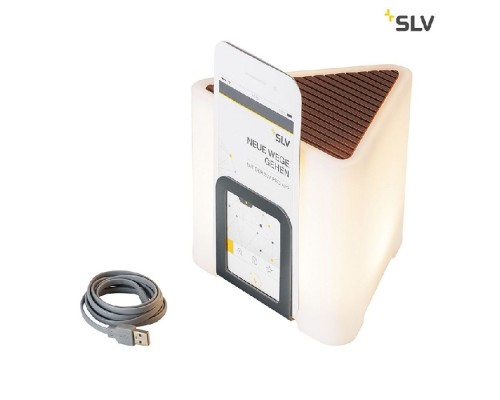 Интерьерная настольная лампа Kenga 1000400 SLV