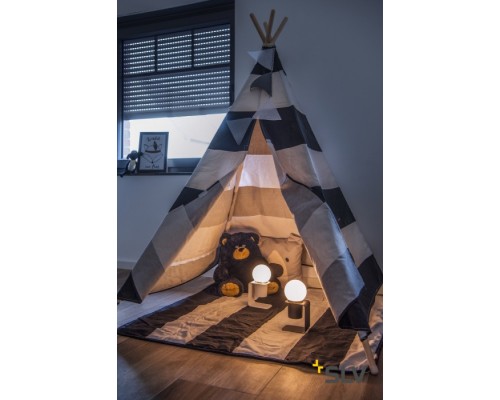 Интерьерная настольная лампа TONILA 1002582 SLV