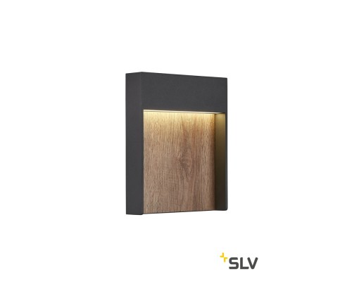 Настенный светильник уличный FLATT 1002953 SLV