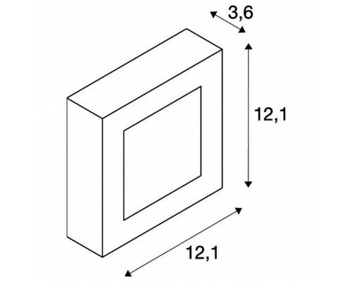 Точечный светильник Senser 162963 SLV
