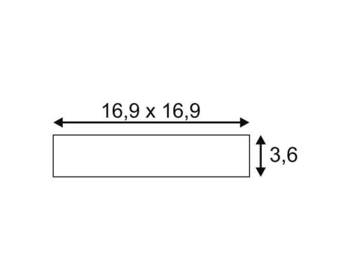 Точечный светильник Senser 162973 SLV