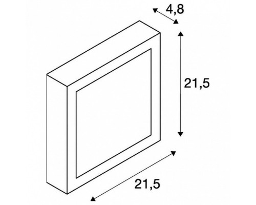 Точечный светильник Senser 163013 SLV