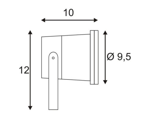 Прожектор уличный Nautilus 227418 SLV