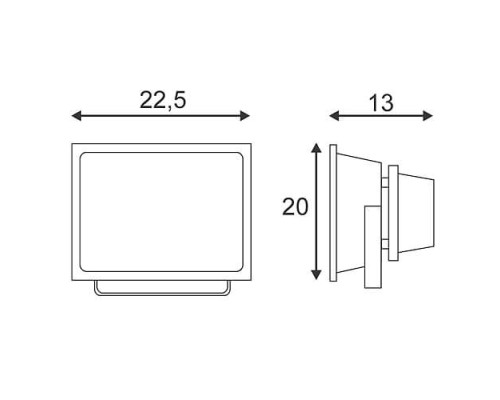 Прожектор уличный Rgb flood 231113 SLV