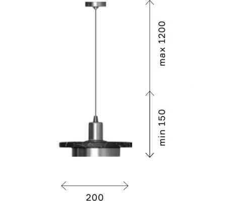 Подвесной светильник Oltarno SL1212.403.01 ST Luce