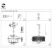 Подвесная люстра Mira SL1632.203.06 ST Luce