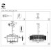 Подвесная люстра Mira SL1632.203.08 ST Luce