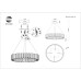Подвесная люстра Estense SL6203.403.25 ST Luce