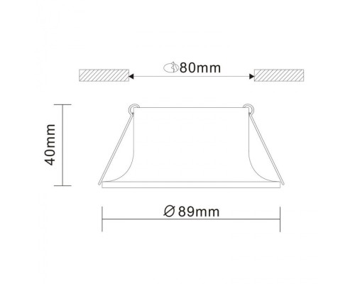 Точечный светильник Barra ST200.508.01 ST Luce