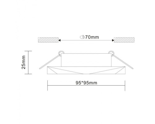 Точечный светильник Ovasis ST203.508.01 ST Luce
