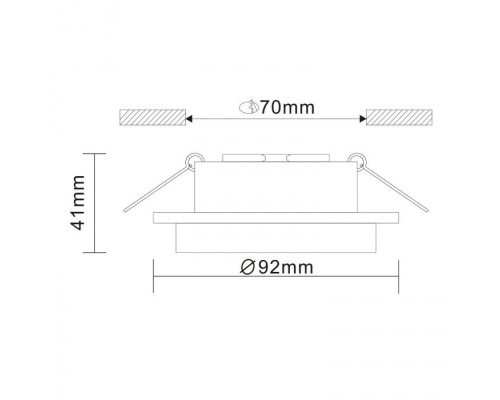 Точечный светильник Chomia ST206.408.01 ST Luce