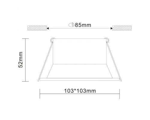 Точечный светильник Grosi ST207.518.01 ST Luce