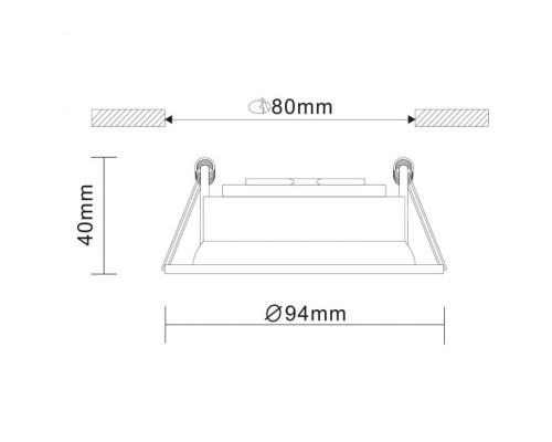 Точечный светильник Misura ST208.408.01 ST Luce