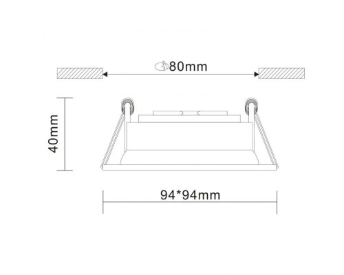 Точечный светильник Misura ST208.418.01 ST Luce