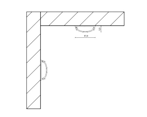 Профиль для светодиодной ленты  ARC-1806FLEX SWG