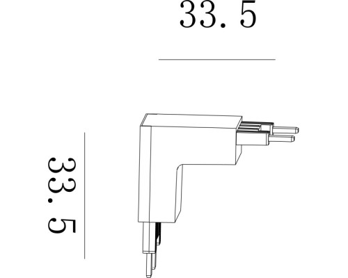 Коннектор SLIM CN-SLIM-BL-TL SWG