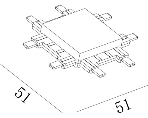 Коннектор SLIM CN-SLIM-BL-X SWG