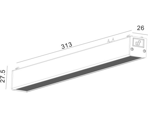 Трековый светильник SLIM DL-SLIM-DFBL-12-CCT SWG