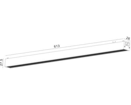 Трековый светильник SLIM DL-SLIM-DFWH-24-CCT SWG