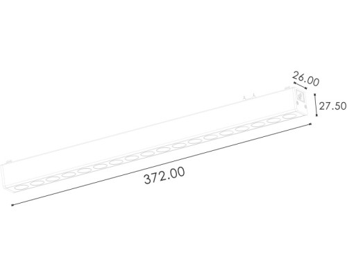Трековый светильник SLIM DL-SLIM-DRWH-18-CCT SWG