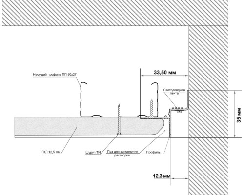 Профиль PRO FGC-12-BL-2 SWG