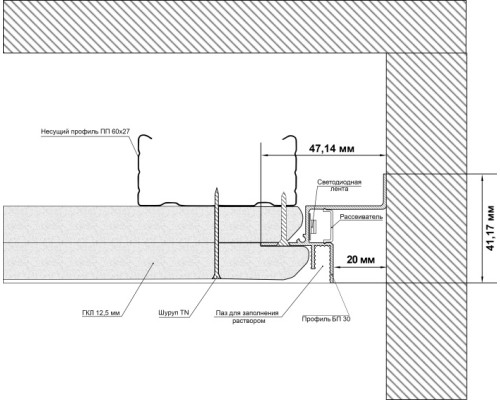 Профиль PRO FGC-20-BL-2 SWG