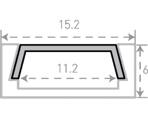 Профиль SF SF-1506-BL SWG