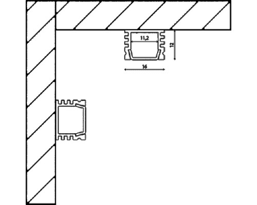 Профиль SF SF-1612-BL SWG