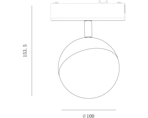 Трековый светильник SLIM SL-SLIM-SFWH-10-CCT SWG