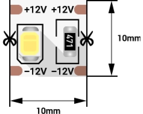 Светодиодная лента  SWG2100-12-24-NW SWG