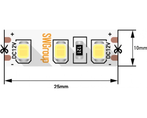 Светодиодная лента  SWG2120-12-12-W SWG