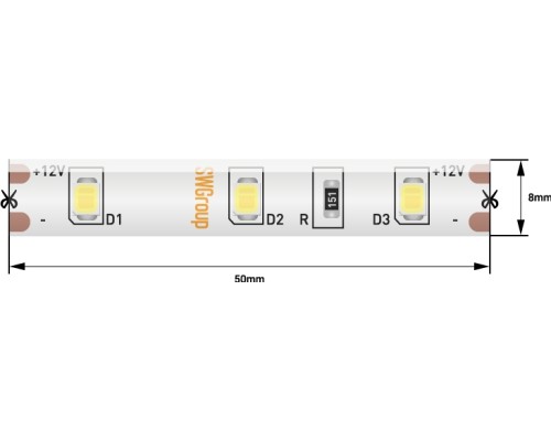 Светодиодная лента  SWG260-12-4.8-W-65 SWG