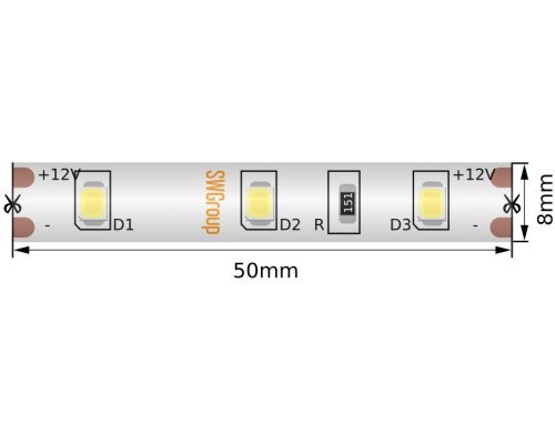 Светодиодная лента SWG260 SWG260-12-4.8-W-66-M SWG