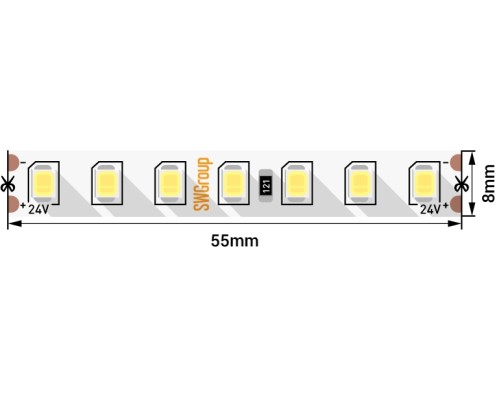 Светодиодная лента  SWG2P126-24-13-NW SWG