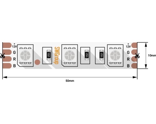 Светодиодная лента SWG560 SWG560-12-14.4-RGB-M SWG