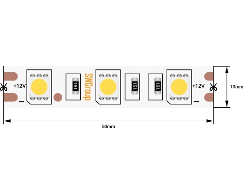 Светодиодная лента SWG560 SWG560-12-14.4-W-66-M SWG