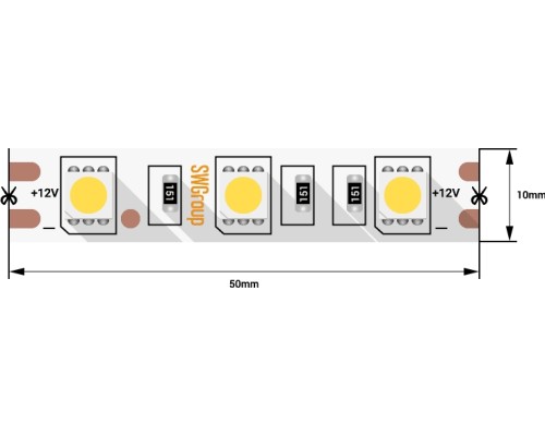 Светодиодная лента SWG560 SWG560-12-14.4-W-M SWG