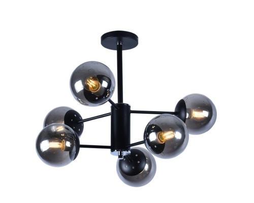 Потолочная люстра Aimee SF3309/6C-MBK-CR Seven Fires