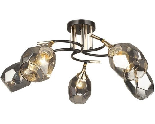 Потолочная люстра Koul SF3329/5C-CF-FGD-SMK Seven Fires