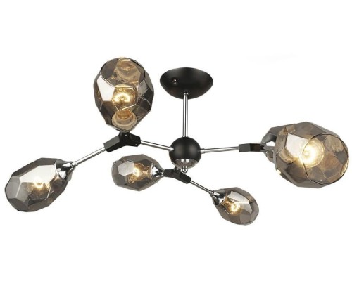 Потолочная люстра Betney SF3330/6C-BK-CR-SMK Seven Fires