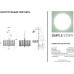 Подвесная люстра 1037 1037-8PL Simple Story