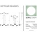 Потолочная люстра 1082 1082-LED20PL Simple Story