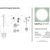Подвесной светильник 1093 1093-1PL Simple Story