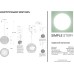 Подвесная люстра 1097 1097-5PL Simple Story