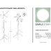 Подвесной светильник 1158 1158-LED30PL Simple Story