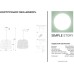 Подвесной светильник 1163 1163-LED20PL Simple Story